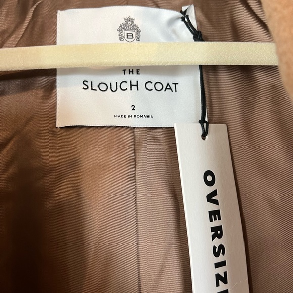 Babaton- The Slouch Coat in Cocoa Sand - Picture 8 of 13